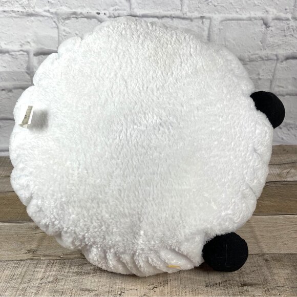 Christmas Holiday 3D Frosty Snowman Plush Pillow Snow Winter White Black Hat VTG - Picture 9 of 14